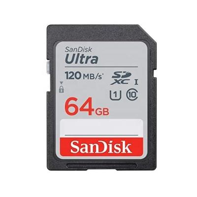 China SanDisk 64GB Ultra SDXC Memory Card, 140MB/s, C10, U1, SDSDUNB-064G-GN6IN 64 GB for sale