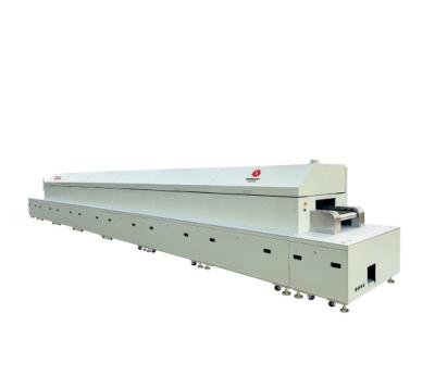 China 500mm Width Conveyorized Oven Force Bone Net Conveyor Tunnel Oven for sale