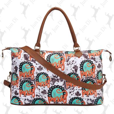 China 2021 Fashion Weekender Latest Waterproof Modern Utility Portable Duffel Bags With Various Patterns For Outdoor for sale