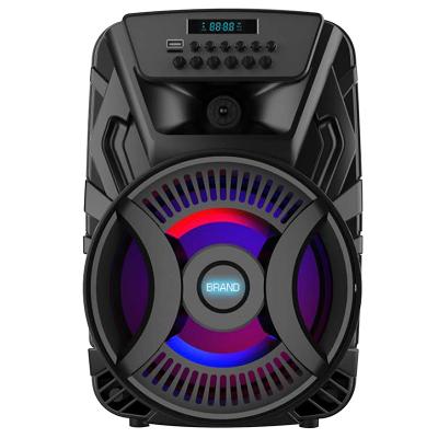 China Portable Lightweight LED Outdoor Portable, Rechargeable BT Radio Trolley, Subwoofer / 12 Inch Speaker for sale