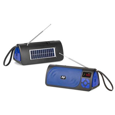 China Telephone Function Solar Panel Associated Mini Audio, Outdoor Portable Party, Solar Powered Wireless Speaker for sale