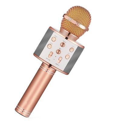 China Noise Canceling Kids Karaoke Microphone Mobile, Phone Microphone Wireless Radio, Karaoke Microphone Speaker for sale