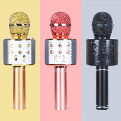 China Super Sound Stable Noise Cancellation Quality, Wireless Outdoor Wireless Microphone, Handheld Portable Speaker Karaoke Microphone for sale