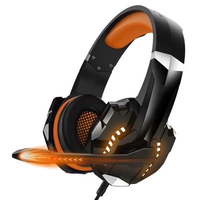 China Best Noise Canceling Computer Edge - Sound Headphones, Gamer LED, Noise Reduction Headset Gaming RGB Audifonos Headset for sale