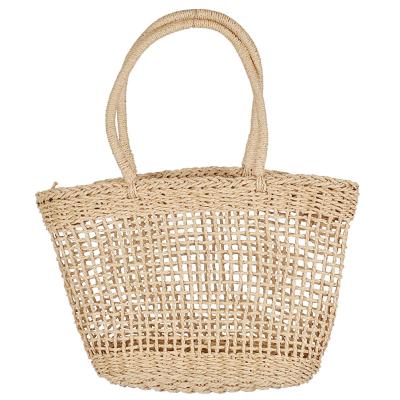 China Fashion Straw Bags Summer Beach Tote Bag For Women for sale