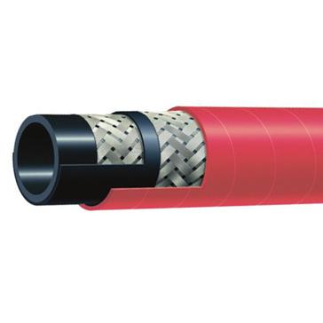 China Wash Down Service LT1004-A / LT1004-B 270 PSI EPDM Braided Rubber Hydraulic Steam Hose for sale