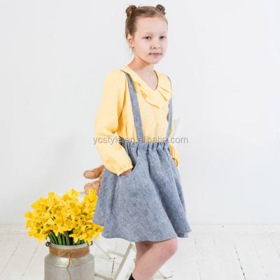 China 2019 Breathable Clothes For Kids Babies Silp Skirts Canvas And Cotton For Summer for sale