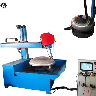 China Machinery Repair Shops Metal Plate End Tank Polishing Polishing Machine With CNC Control System for sale