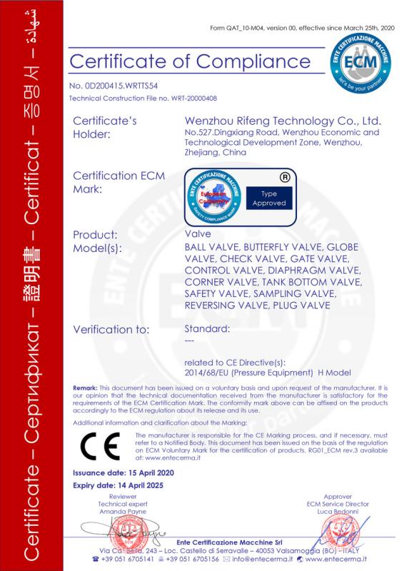 CE - Qinfeng Holding Group Co.,Ltd