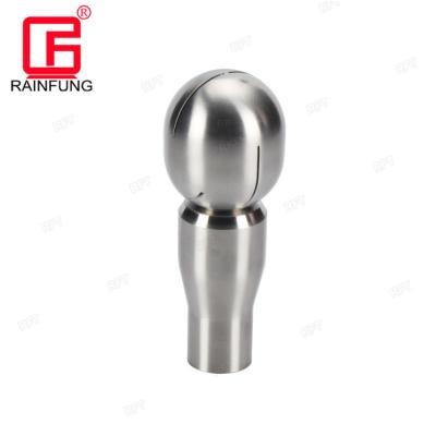 China SS304 Sanitary Welded Stainless Steel Ball Spray Rotary Cleaning Ball for sale