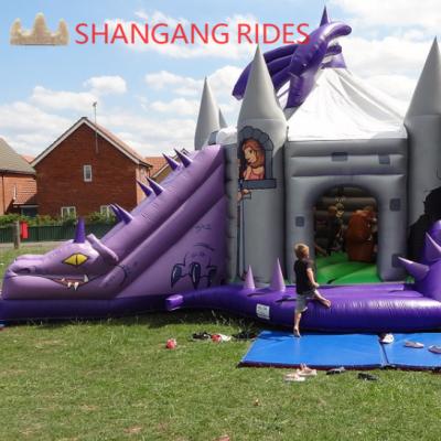 China Hot Selling Cheap PVC Outdoor Playground Balloon Inflatable Bounce House Jumping Castle For Kids Adult for sale