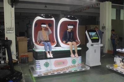 China Indoor And Outdoor Amusement Park Most Popular Simulator Cinema Game VART 2 Seats 9D Vr Chair / 9DVr Earn Money Fast For Store for sale