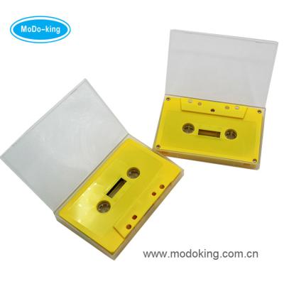 China Radio blank cassette Tape with Colored and Transparent Provided customized and Free Sample for Test Quality. for sale