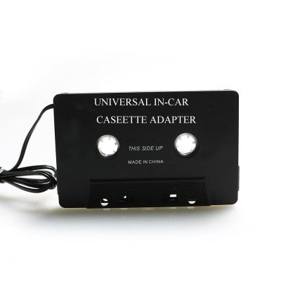 China Universal In-Car Cassette  Adapter for iPod, MP3,MP4,CD,Mobile Phone with Black Color Provide Customized Service for sale