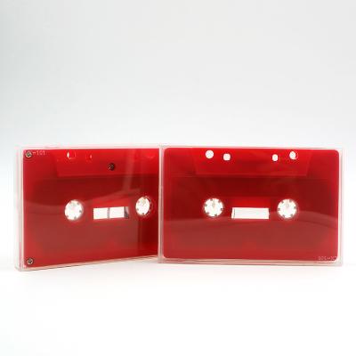 China Audio Colored and Transparent  Cassette Tape for Decorating and Recording , Provide Customized Service for sale