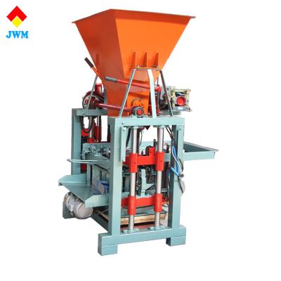 China Building Material Shops Hot Sale In Africa Semi Automatic Manual Hollow Block Making Machine Philippines South Africa for sale