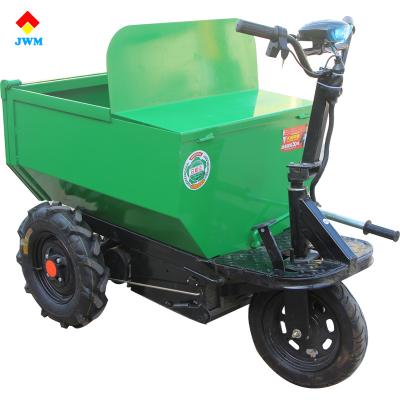 China hydraulic mini load dumper, 3 wheel small dump truck, 500 kg electric dumper for sale 1.36*0.7*1.1m for sale