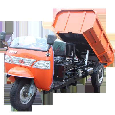 China Cargo Rated Load 1-5 Ton Mini Dumper Diesel Tricycles For Sale for sale