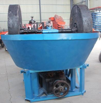 China Commercial Wet Stone Crusher / Factory Gold Mining Filters / Wet Pan Mill for sale