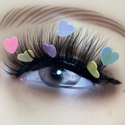 China Silk Mink Butterfly Lashes False Other Eeyelashes Wholsale New Style Faux 3d Custom Cruelty Free Thick With Decorations for sale