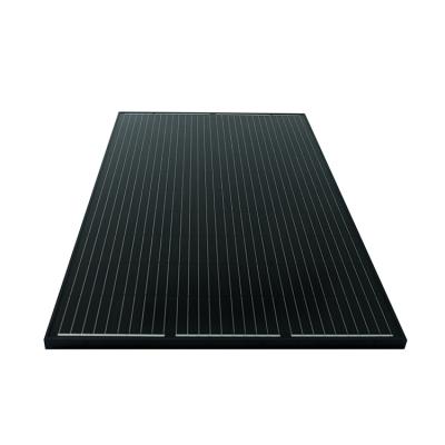 China Best Quality Commercial Bifacial 315W-330W Black Module Systems Component PV Panel Solar Panels for sale