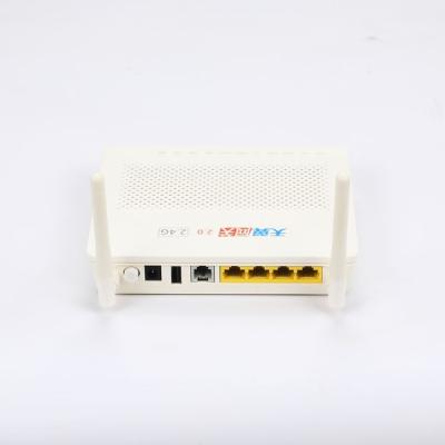 China NETWORK FTTH HGU wifi router modem 1GE+3FE+1TEL+USB Wifi XPON ONT GPON ONU for sale