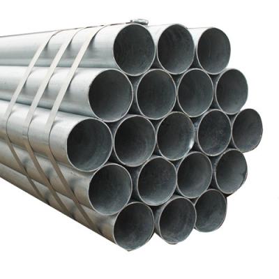 China Welded Industrial Galvanized Pipe , Galvanized Steel Plumbing Pipe Uniformed Structure for sale