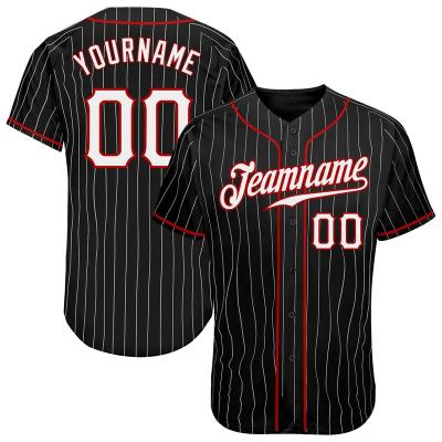 China Anti-Bacterial custom printing baseball jerseys baseball uniform for adults and kids for sale