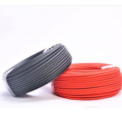 China Power Plant PV1-F 2.5mm2 4mm2 6mm2 Tinned Photovoltaic Solar Panel Cable Copper Wire For Solar for sale