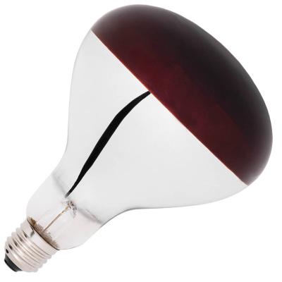 China Animal husbandry 250W Never FadeTop Red dark Infrared Bulb R125 for sale