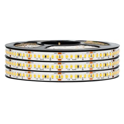 China Hotel /Bar 182LEDs 130lm/W 2835 24V LED Strip LightsFlexible LED Strip Light CRI 90 Dotless 120 degree Angle for sale