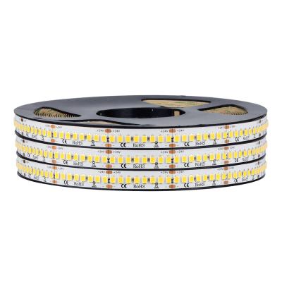 China Hotel /Bar 240LEDs 175LM/W 2835 High Lumen LED Strip Lighting DC12/24V CRI 90 Dotless 120 degree Angle for sale