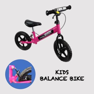 China 12 Inch Children Balance Bike Steel Kids Bike Children Bicycle No Pedal Push Bike Kick Children Balance Bike for sale