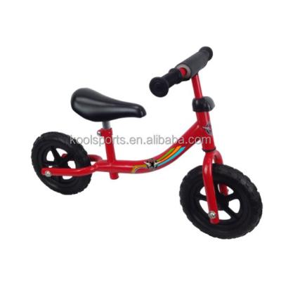 China Factory Price Steel 8 Inch Red Kids Walking Light Bike Yellow Toddler No Pedal Baby Balance Push Bike for sale