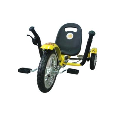 China Outdoor Sports Sport Recumbent Trike Safe Tricycle Kids Bike Ride On Tricycle Pedal Car Yellow for sale