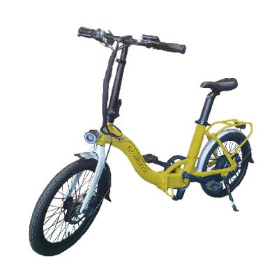 China OEM Stylish Outdoor Sports Women Folding Electric Bike 350W 36V 10Ah 20 Inch Foldable E-bike Bicycle For Adult for sale