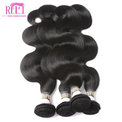 Chine 12a grade Brazilian human hair extension bundles with natural color straight human hair bundle à vendre