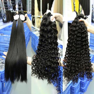 Chine Curly hair extension bundle human hair weave human hair bundles vendor extensions unprocessed à vendre