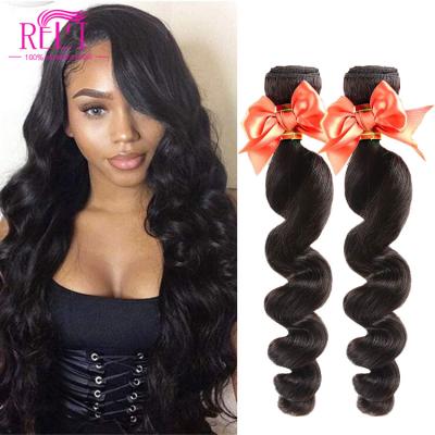 China Wholesale Virgin Hair Vendors Brazilian Peruvian nature color loose wave 3 Bundles hair for sale