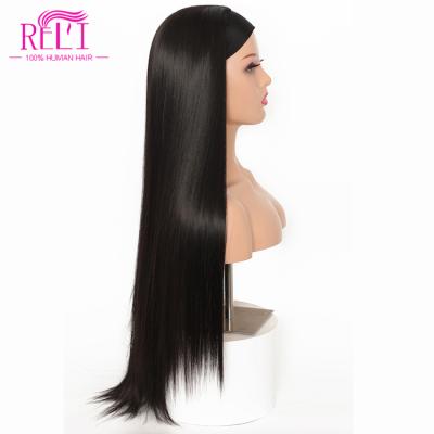 China Headband wig 100% human hair straight 100 human hair headband wig wet and wavy for sale