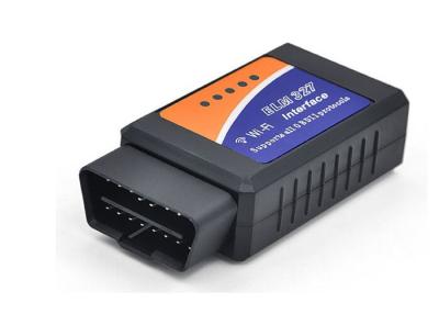 China Black Color OBD2 Scanner V1.5 ELM327 Wifi Scanner OBD2 Diagnostic Tool For Android / IOS for sale