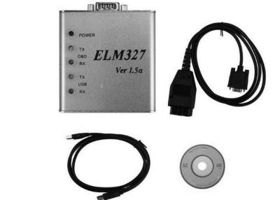 中国 USBの金属V1.5 ELM327 OBD2診断インターフェイス悩みコード走査器 販売のため