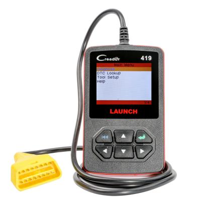 中国 CReader 419 DIYの走査器OBDII/EOBDの自動診断走査用具コード読者を進水させて下さい 販売のため