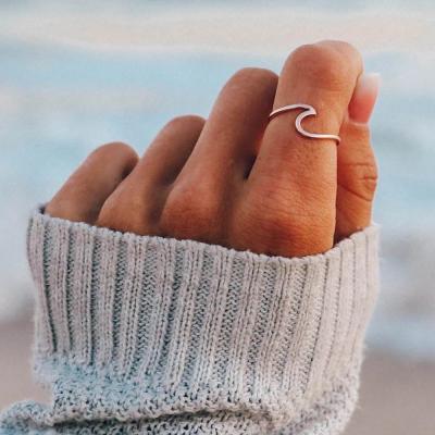 China Hot Sale 316 L Classic Fashionable Surgical Stainless Steel Ring Women Jewelry For Gift from eManco Environmental friendly for sale