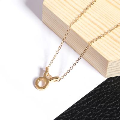 China New 12 Zodiac Necklace Environmental Friendly Stainless Steel eManco DIY Craft Deep Carving Pendant Jewelry for sale