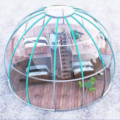 China Easy Install 6-8 People Glamping Tent Geodesic Dome Transparent For Event On Outdoor Factory Price Tents Camping for sale