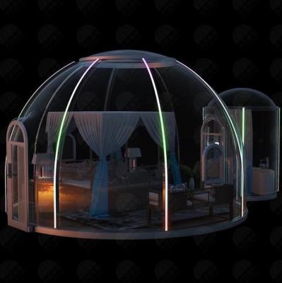 China Easy Install 2022 Newest Design Star Dome View Star Dome Pod Outdoor Hemisphere Polycarbonate Modular Home Pod Tent House for sale