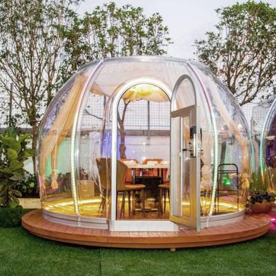 China Clear Garden Nail Snowfield Dome Restaurant Event Luxury Covered House Restaurant for sale