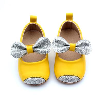 China Lovely Cute Newborn Babies Anti-slippery Mary Jane Shoes Baby Dress Shoes Baby Shoes for sale