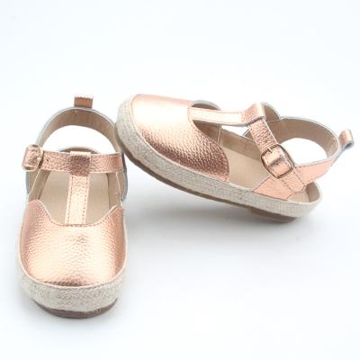 China Flat Unisex Leather Soft Unique Baby Sandals Baby Sandals Baby Sandals Shoes for sale